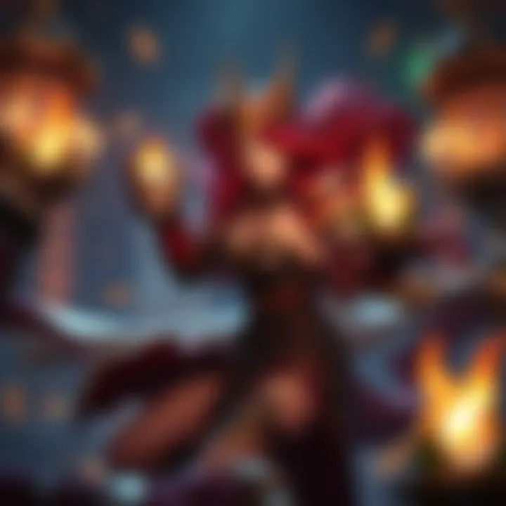 Optimal Builds and Runes for AP Miss Fortune in Team Fights In-game screenshot showing optimal item and rune setup for AP Miss Fortune during a team fight