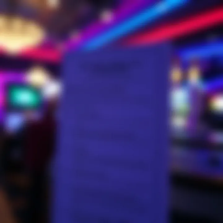 Checklist highlighting key factors to verify the legitimacy of online gaming sites