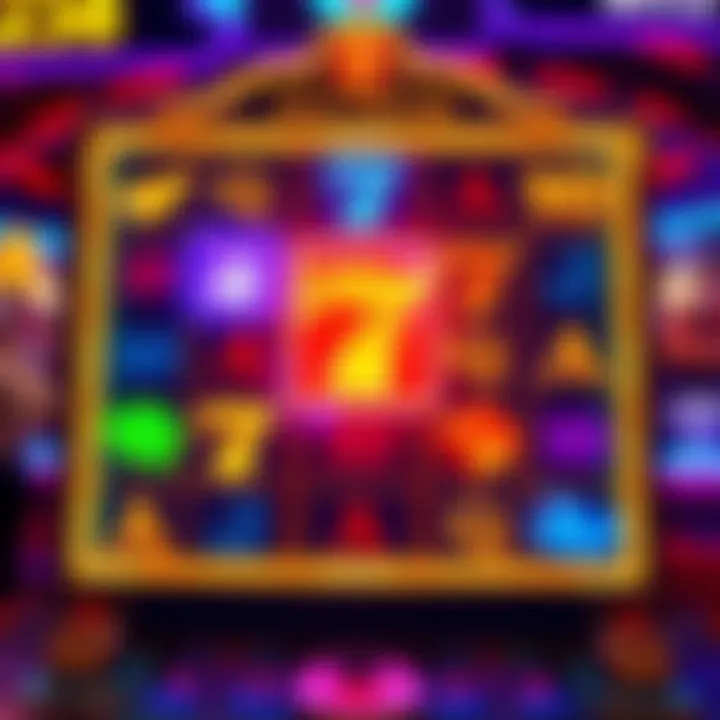 Display of various bonus features including wild symbols and multipliers enhancing the slot experience