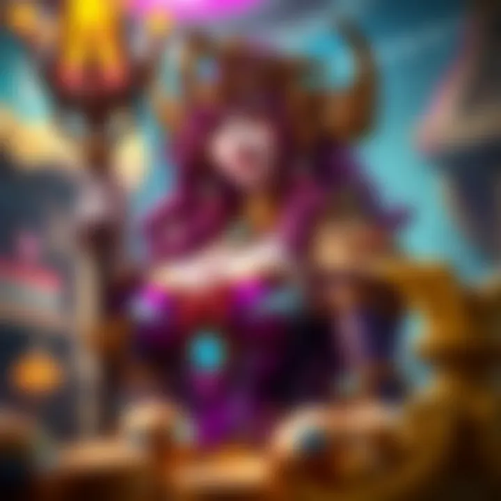 Miss Fortune character showcasing optimal item build for ARAM in Wild Rift