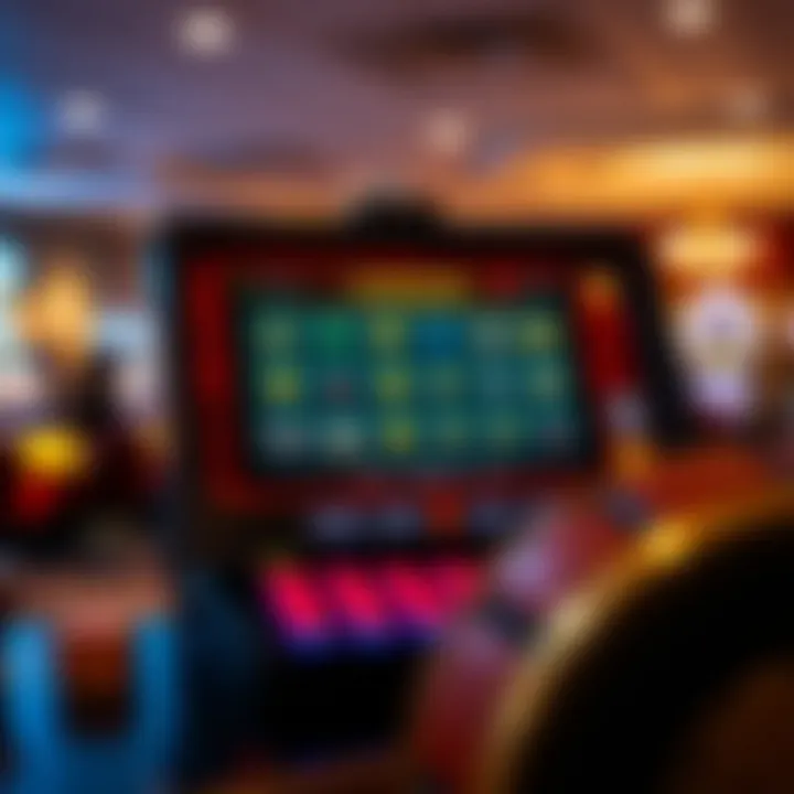 Secure online casino platform showing real money balance and game options on screen