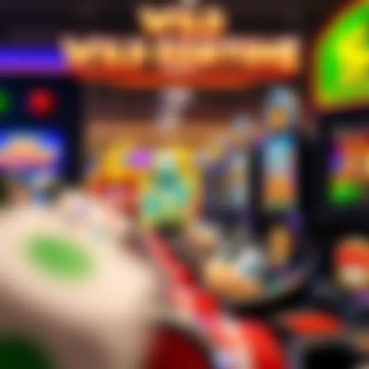 Variety of online casino games available at Wild Fortune platform