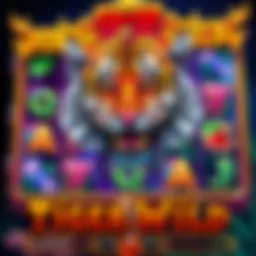Fortune Tiger Wild Slot Game Theme Colorful slot game interface featuring a fierce tiger and vibrant jungle symbols