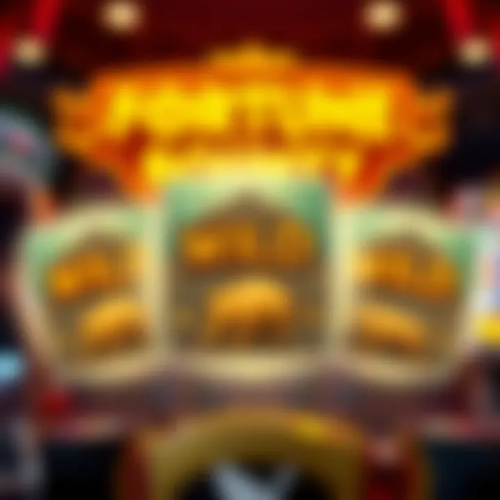 Screenshot showcasing bonus features and wild symbols in Fortune Wild Bounty Showdown