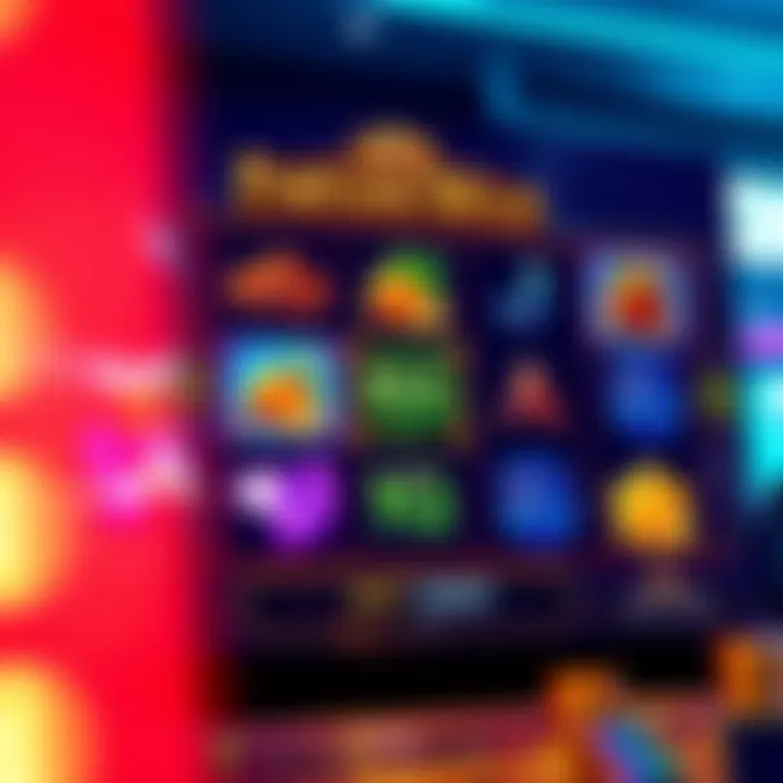 Screenshot showing Fortune Wild demo's main slot reels with vibrant symbols and wild elements