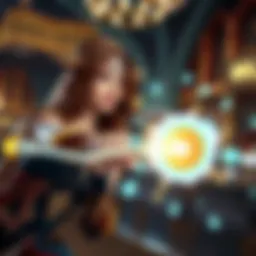 Miss Fortune casting Double Up ability to target enemies in Wild Rift