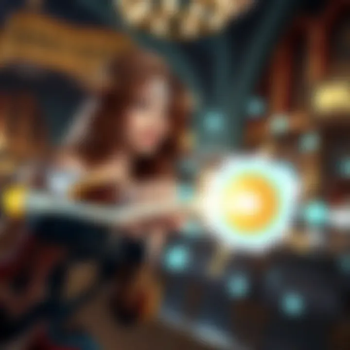 Miss Fortune Using Double Up Ability in Wild Rift Miss Fortune casting Double Up ability to target enemies in Wild Rift