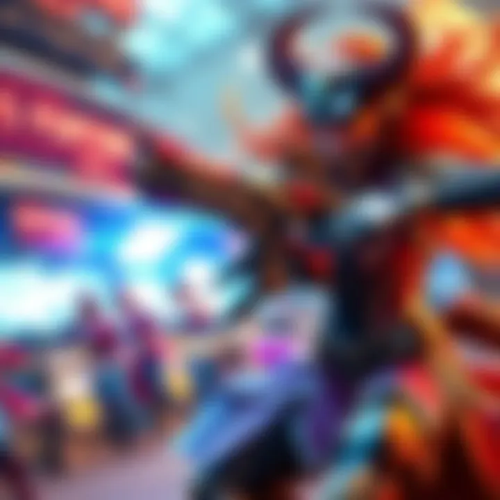 Miss Fortune unleashing her ultimate bullet time in a team fight scenario