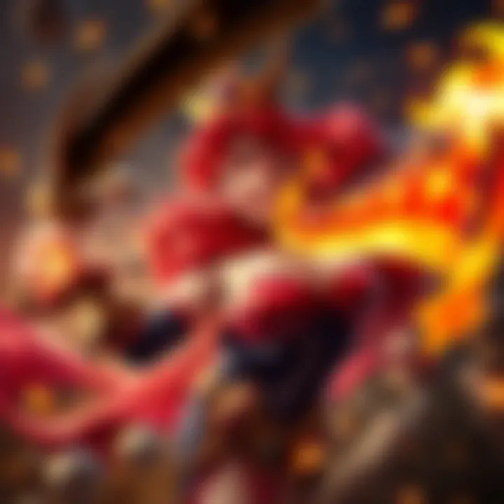 Miss Fortune casting her double-up ability during a lane phase in Wild Rift