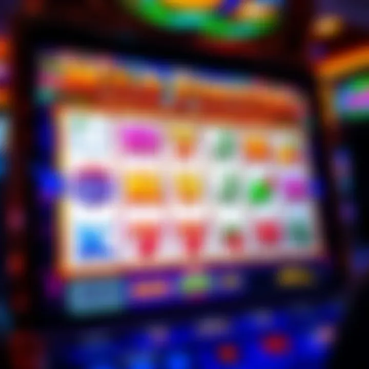 Wild Fortune slot machine interface with vibrant symbols and bonus icons