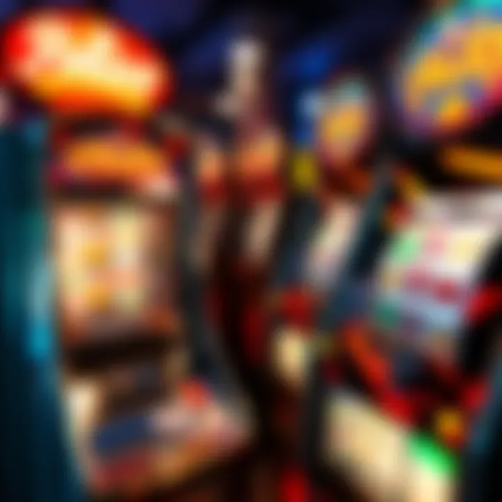 Classic Australian pokies machine with spinning reels and colorful symbols