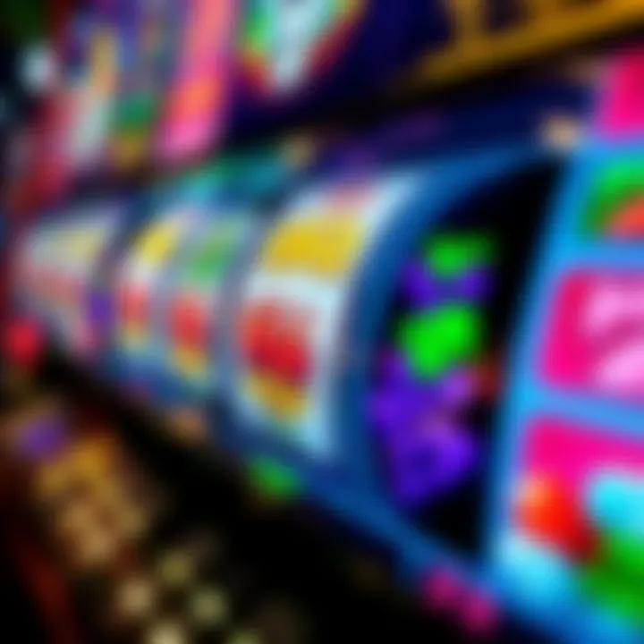 Wild symbols enhancing slot game reels with bright accents and winning paylines