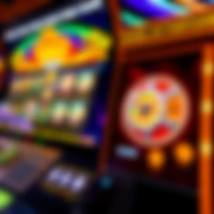 User interface showing bonus features and glowing jackpot indicators in Wheel of Fortune Wild Unknown slot