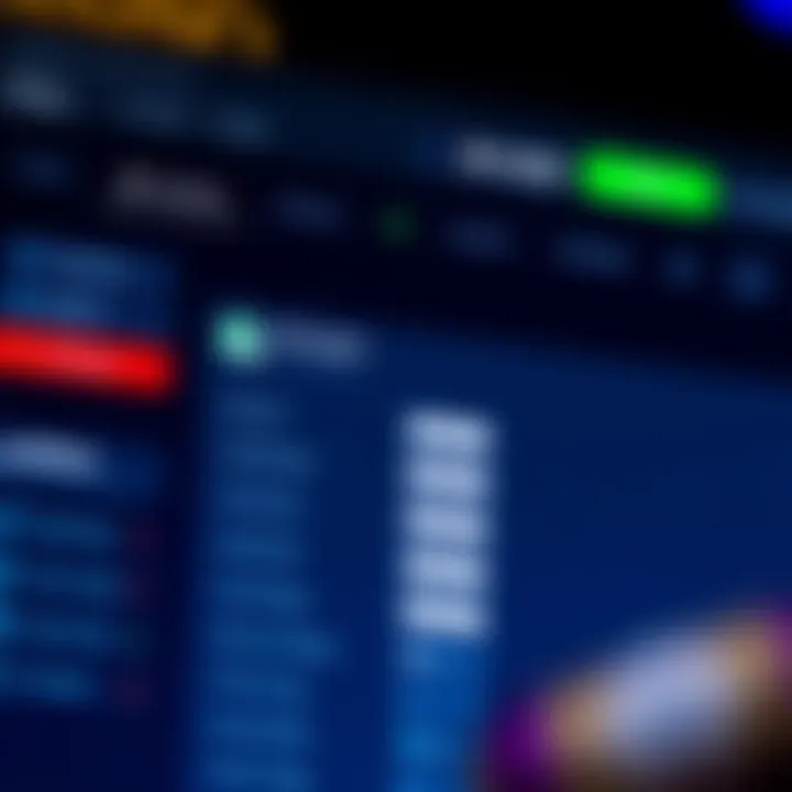 Dashboard displaying account settings and security options on Wild Fortune platform