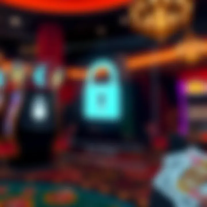 Wild Fortune Casino Australia Secure Payment Methods Visual representation of secure payment options with digital lock and currency symbols