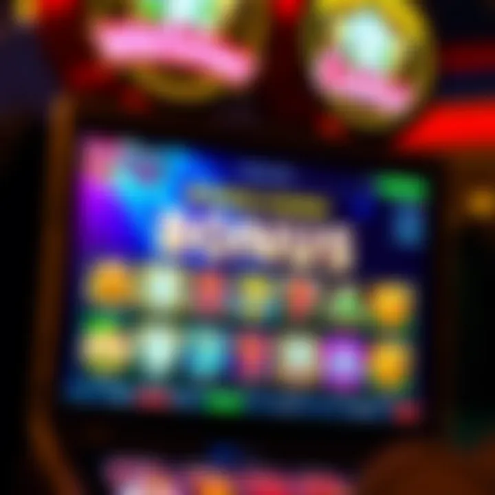 A colorful casino screen displaying bonus codes and game icons at Wild Fortune Casino