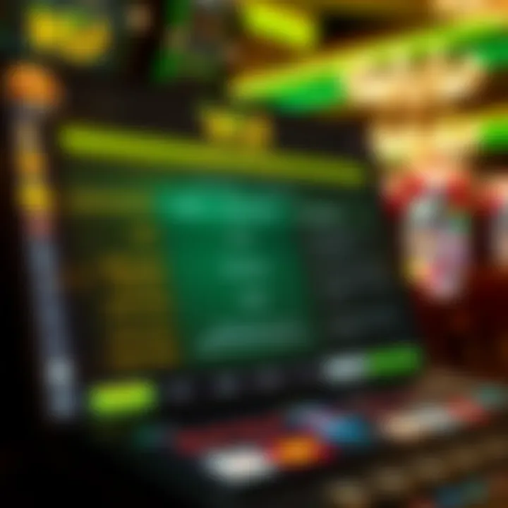 User interface of an online casino displaying game fairness and payout options