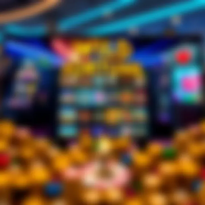 Digital interface displaying a variety of casino games on Wild Fortune platform