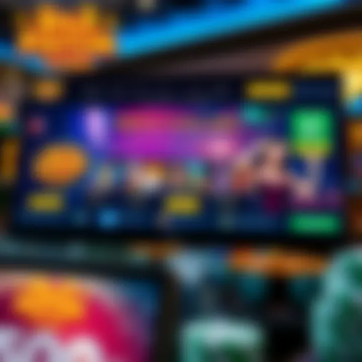 Screenshot of Wild Fortune Casino homepage highlighting game selection and promotional offers