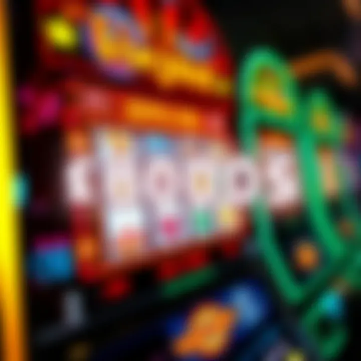 Bright slot machine screen displaying a jackpot win with bonus code overlay