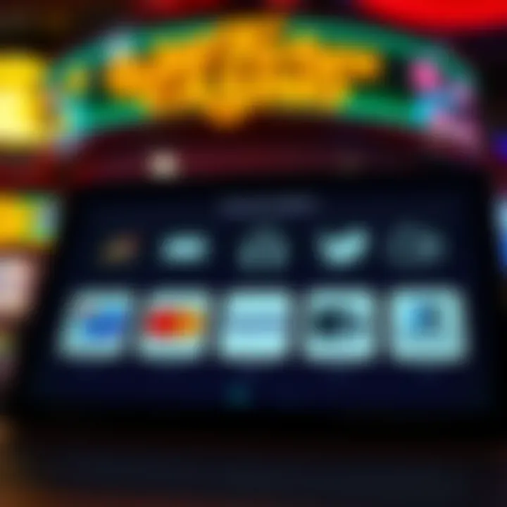 Secure online transaction symbols illustrating payment methods and trustworthiness