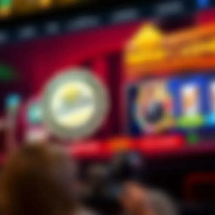 Secure online casino interface showing a verified license badge and encryption icons