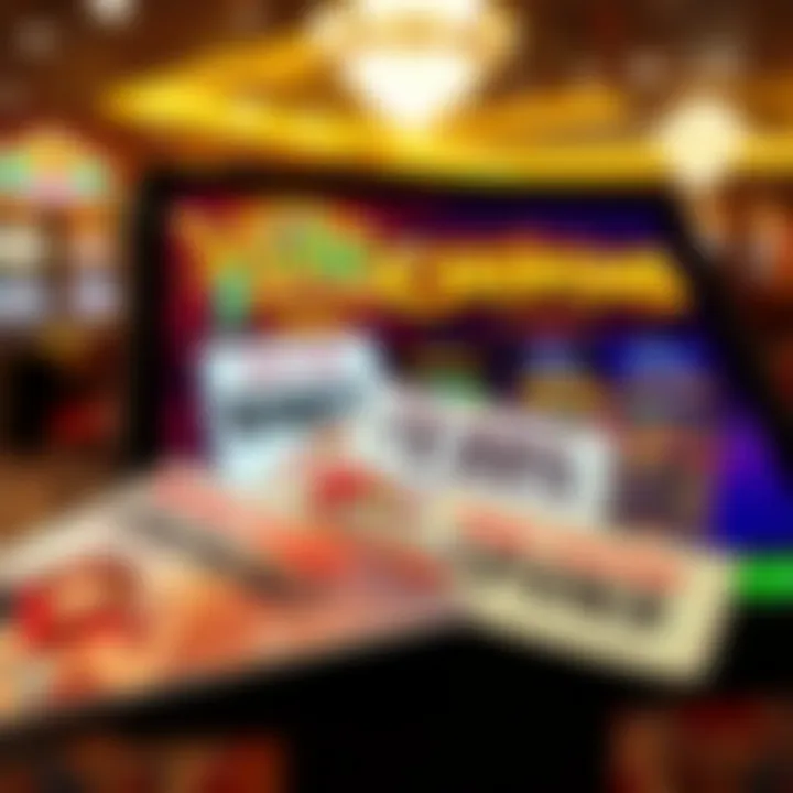 Illustration showing various Wild Fortune coupons and discount codes laid out on a digital screen