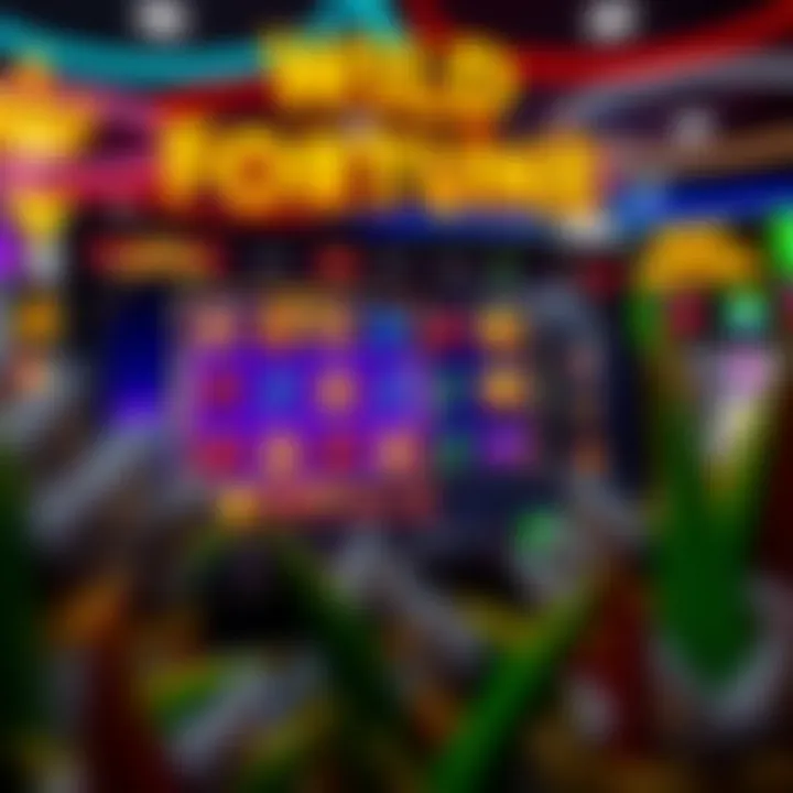 Wild Fortune desktop interface displaying vibrant slot game graphics with smooth navigation elements