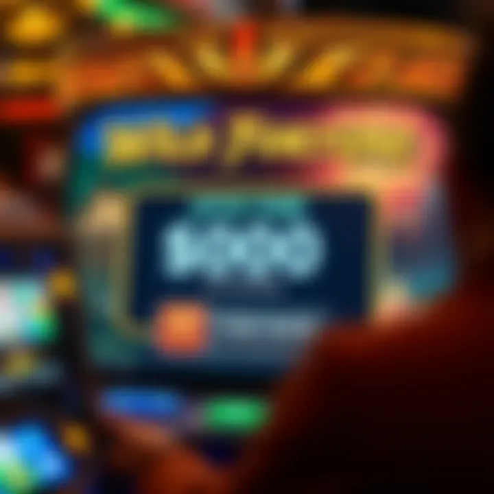 Wild Fortune online casino interface showing bonus offer activation