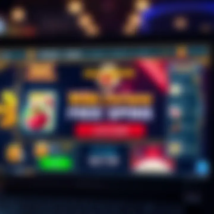 A secure online casino interface highlighting the redemption of free spin codes