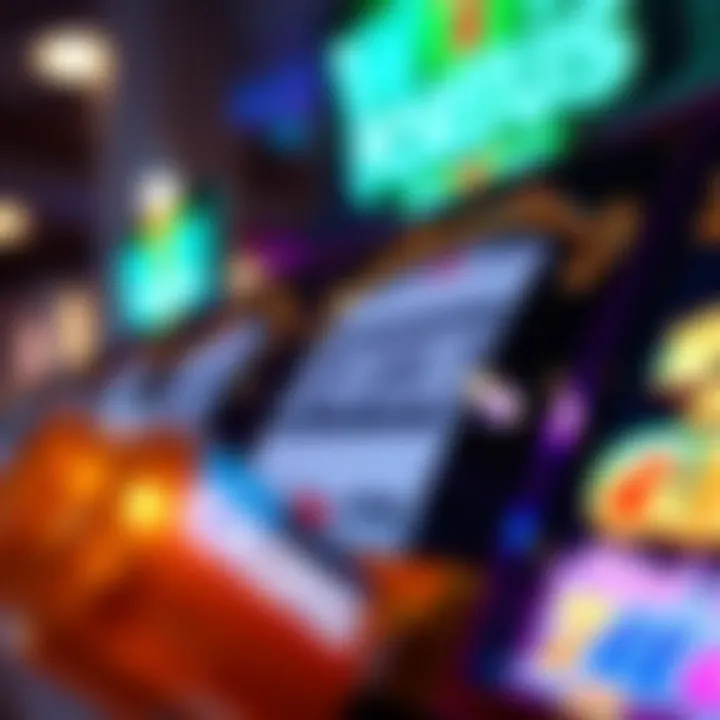 Illustration of bonus symbols highlighting extra chances to win using free spins