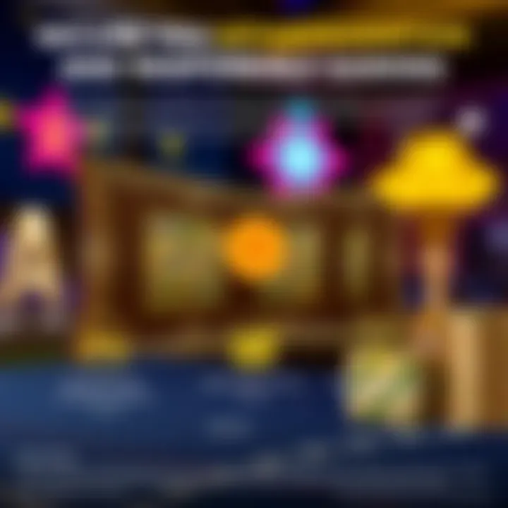 Graphic illustrating secure voucher redemption with responsible gaming icons and safety measures