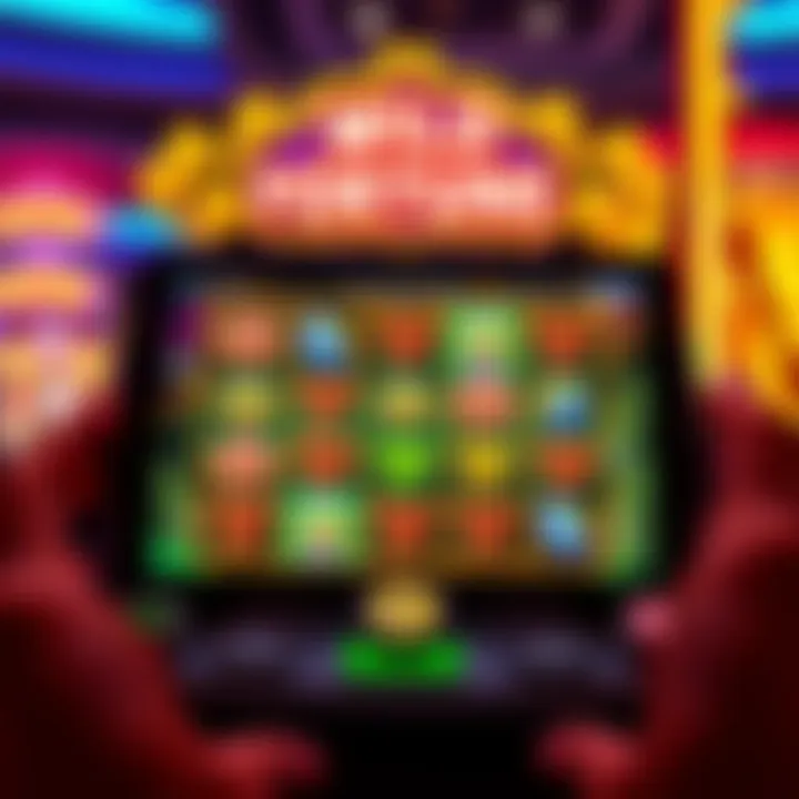 Screenshot showcasing the dynamic gameplay interface of Wild Fortune io with vibrant graphics and interactive elements