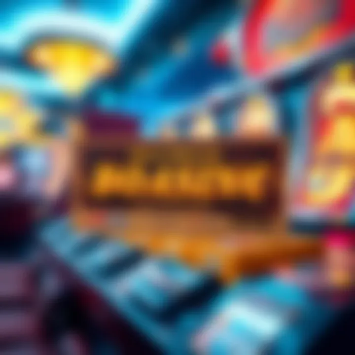 Illustration of a casino bonus code concept with a digital voucher and slot machine icons