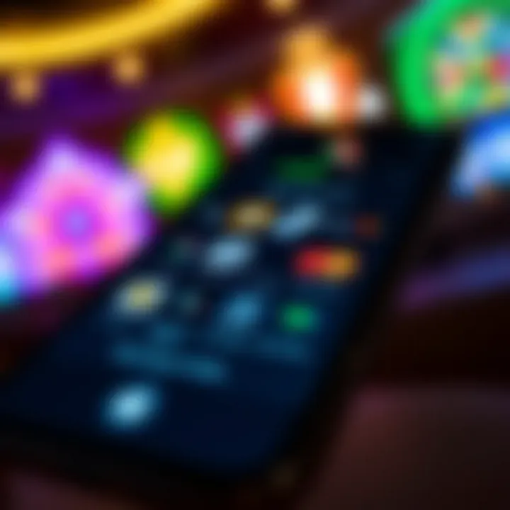 Illustration of secure payment methods icons including credit cards and digital wallets on a smartphone screen