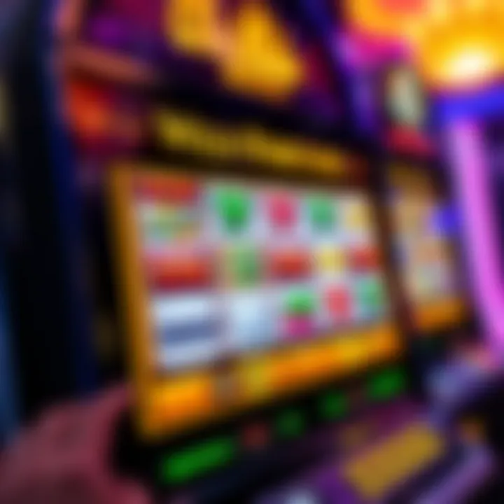 Illustration of a digital slot machine highlighting no deposit bonus features