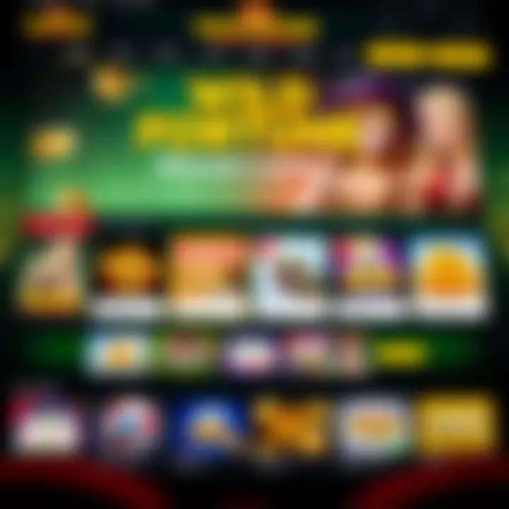 Wild Fortune online casino homepage showcasing game categories and promotions