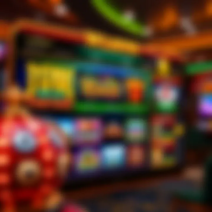 Overview of the Wild Fortune Online Casino Platform User interface of an online casino platform showing slot game options and navigation menu