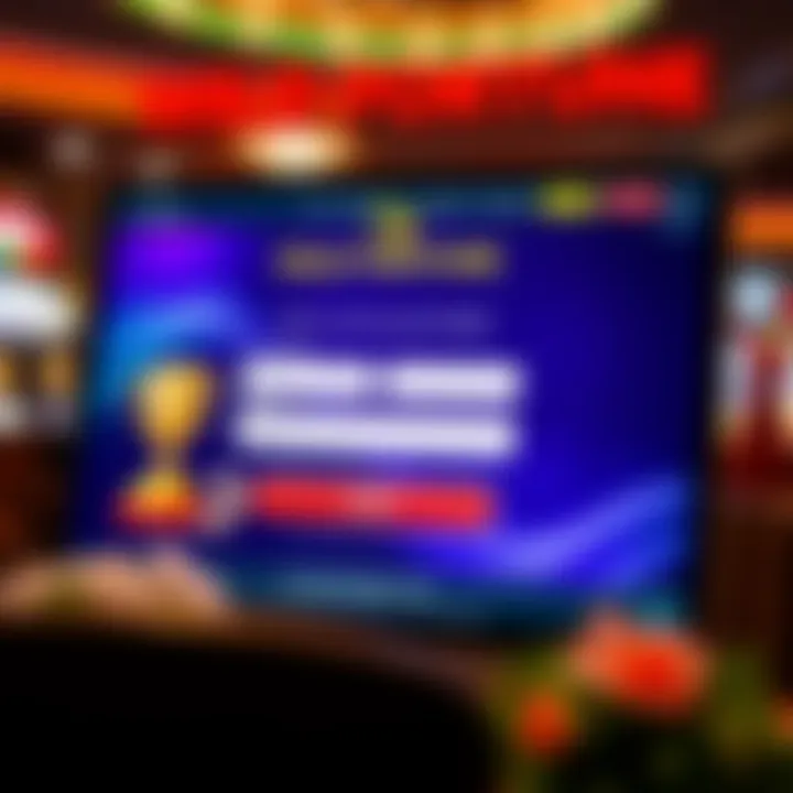 User interface showing Wild Fortune online casino sign-up and account creation