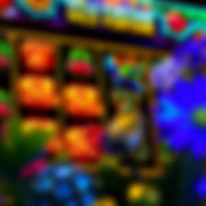 Wild Fortune online slot game interface showcasing vibrant symbols and a spinning reel