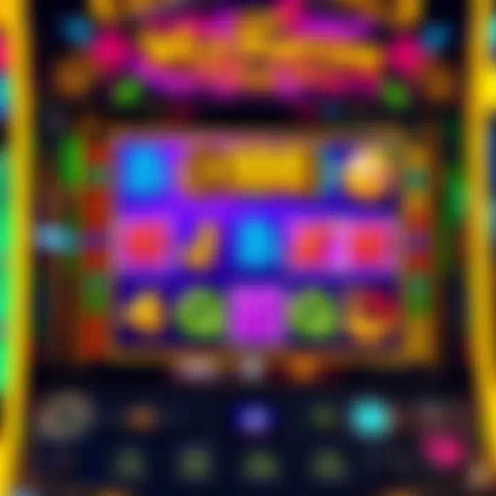 Wild Fortune Play Bonus Round Interface Colourful slot machine interface showcasing Wild Fortune Play bonus round with vibrant symbols
