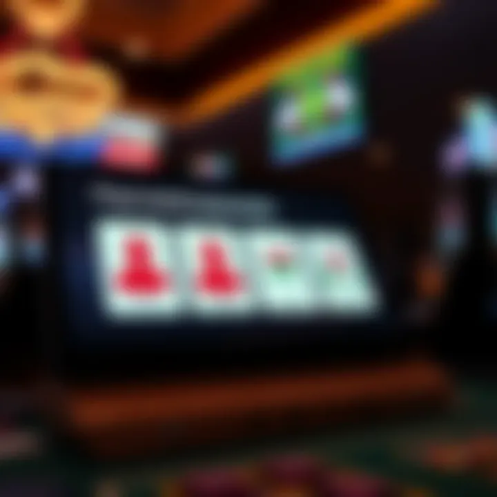 Secure online payment methods and customer support icons for safe casino experience