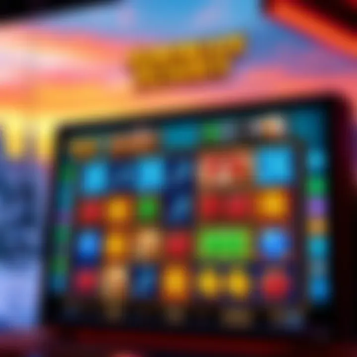 Wild Fortune Siberian Sunset slot game interface showcasing vibrant symbols and icy wilderness background