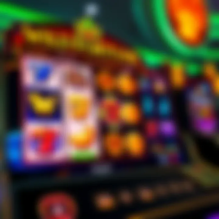 Colorful Wild Fortune slot game reels displaying various symbols and a glowing jackpot icon