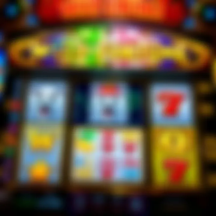 Exciting slot game interface showing reels with wild symbols and bonus icons