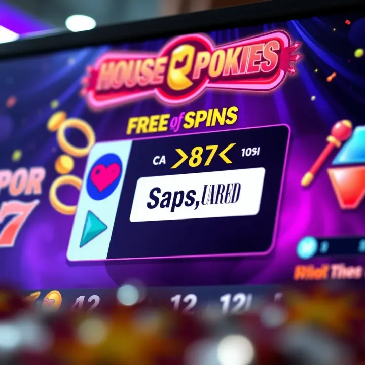 Illustration showing a free spins code being redeemed on an online casino platform