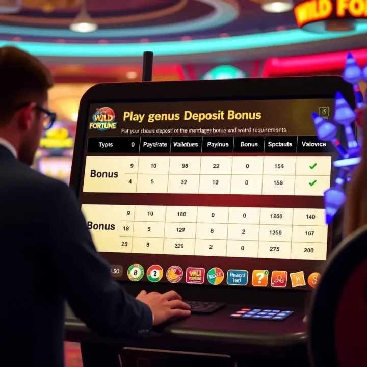 Wild Fortune Casino Deposit Bonus Explained